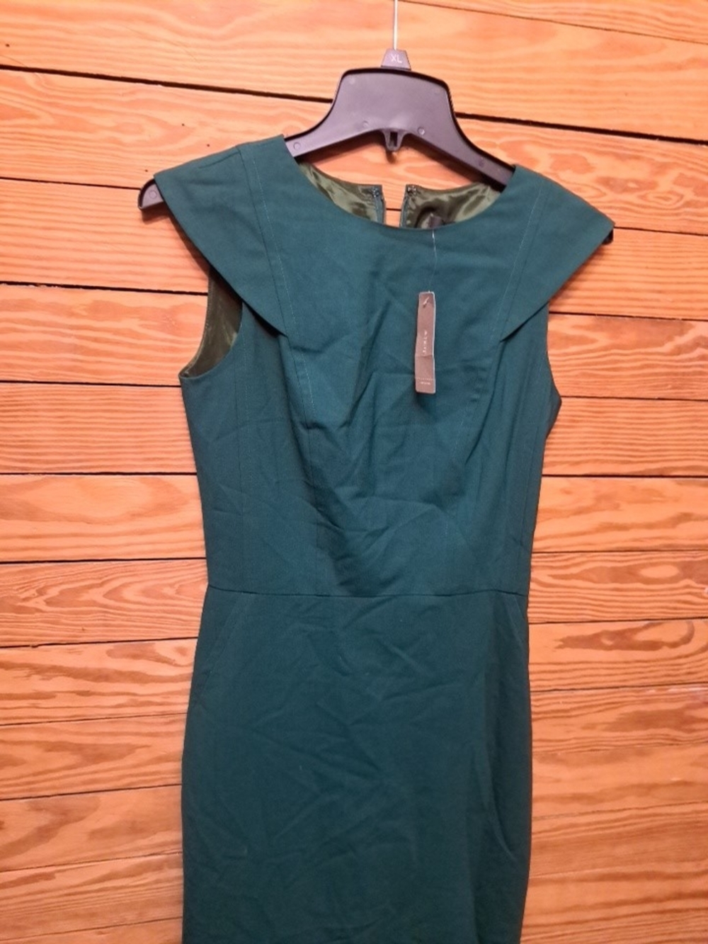 J CREW Green Sleeveless Sheath Dress Sz 0 New With Tags